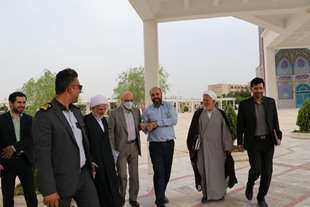 حضور وزیر علوم، تحقیقات و فناوری در دانشگاه، ادای احترام به مقام شهدا و بازدید از پروژههای دانشگاه قم